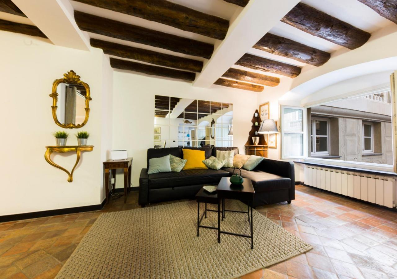 דירות ג'נובה Elegante Loft In Centro Storico Acquario מראה חיצוני תמונה