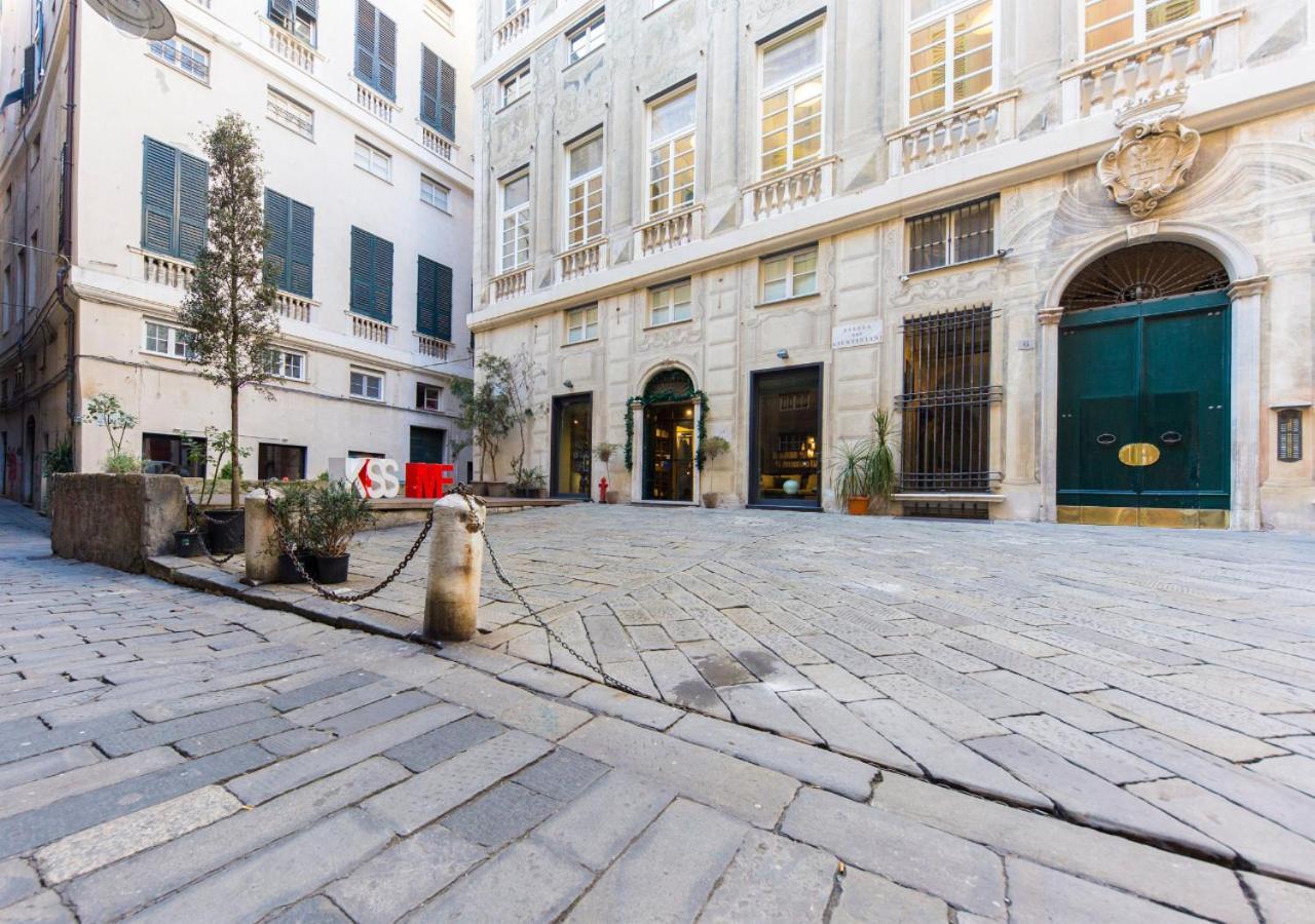 דירות ג'נובה Elegante Loft In Centro Storico Acquario מראה חיצוני תמונה